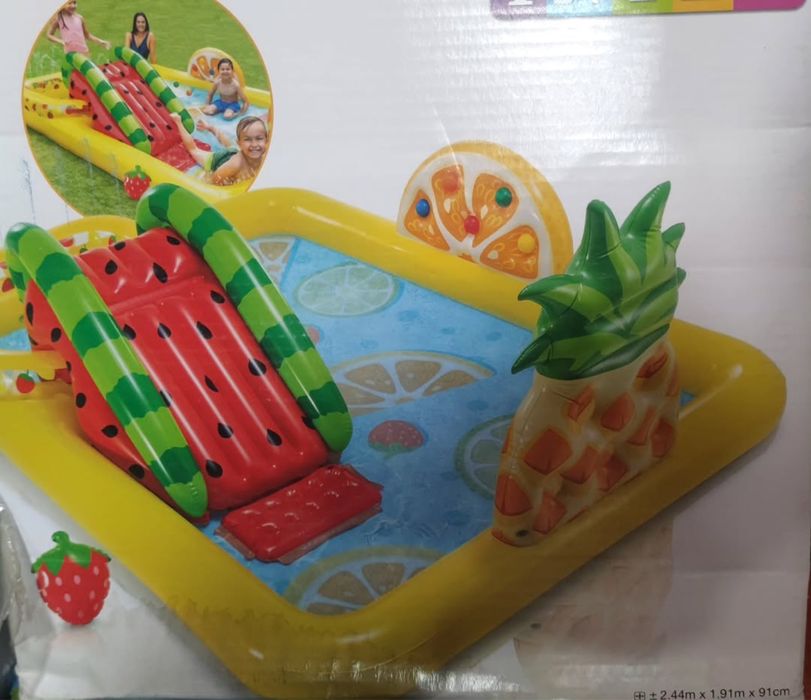 Бассейн надувной детский