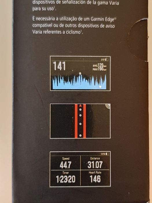 Garmin Varia Vision HUD pentru ciclism NOU nefolosit complet în ambalaj original - display pe ochelari