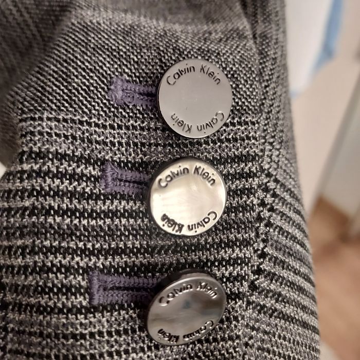 Sacou scurt gri mărimea 10