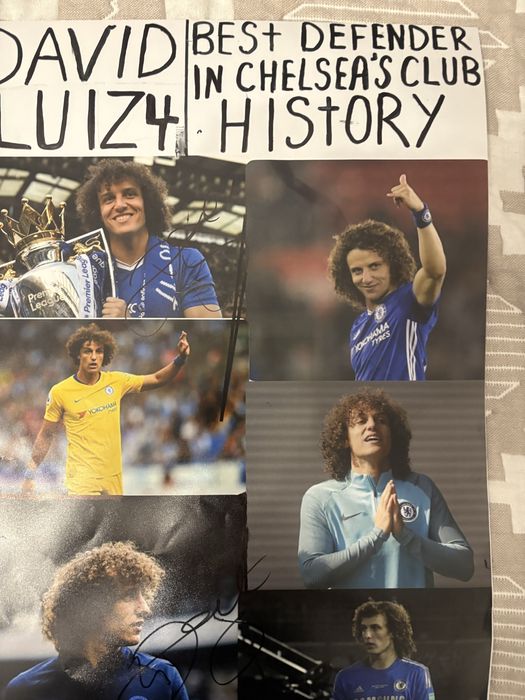 Автограф давида луиза 2 шт