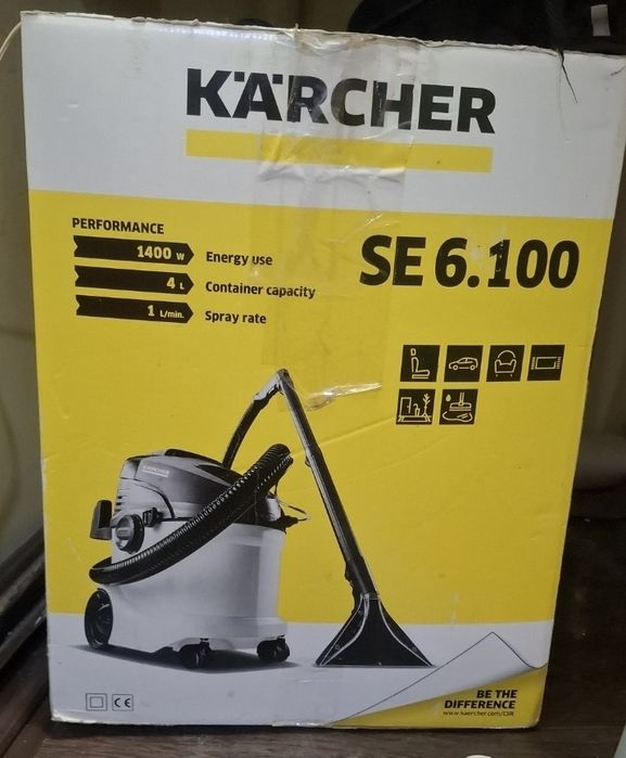 Моющий пылесос керхер