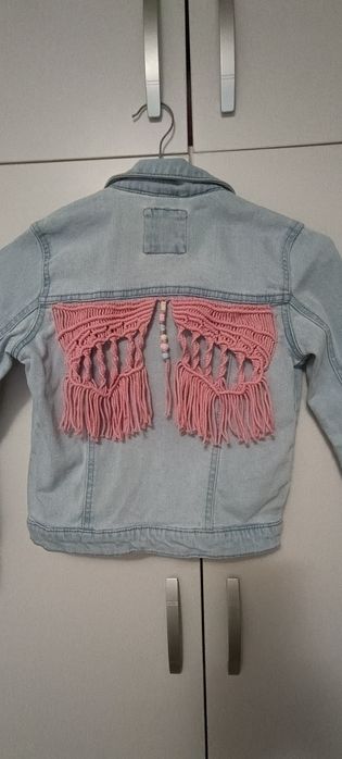 Дънково яке за момиче