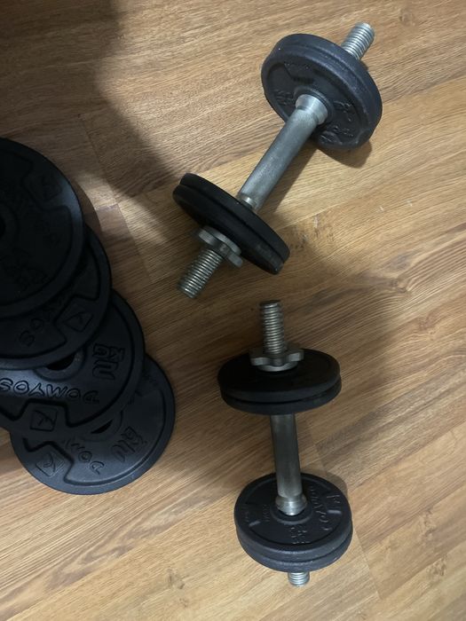 Gantere pentru sala