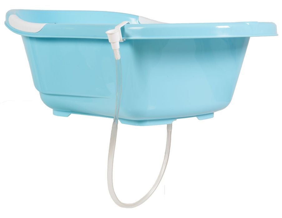 Вана със стойка за къпане на бебе