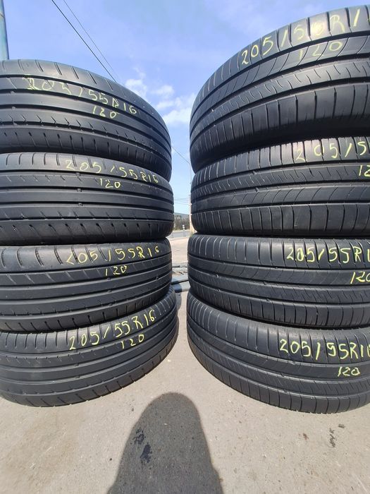 4, 8 anvelope vara 205/55r16 Dunlop, Michelin Montaj Gratuit