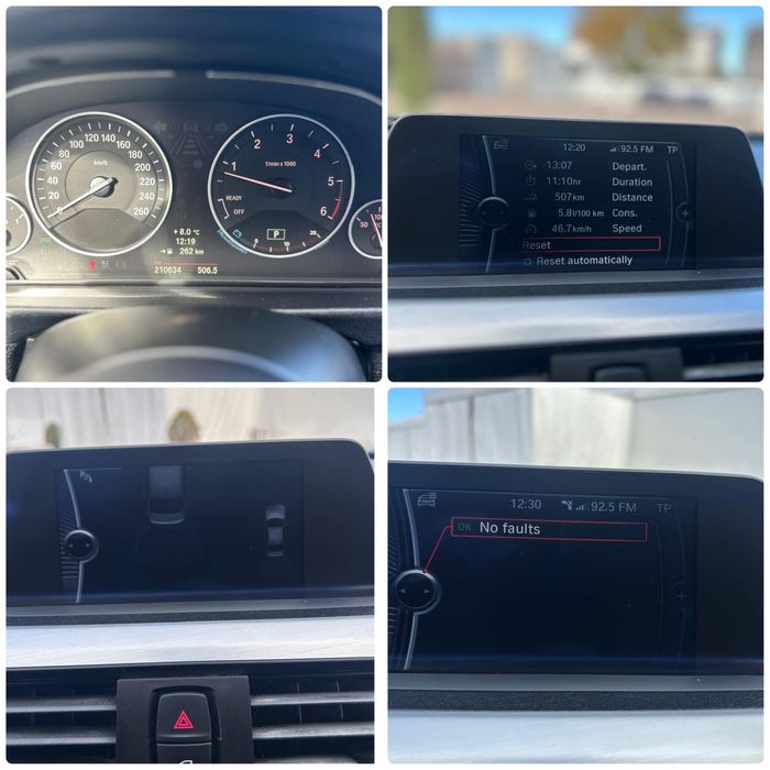 BMW seria 3 diesel F30 automat Head Up Display plafon negru xenon LED