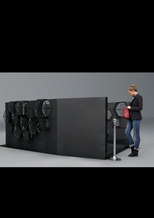 Mobilier insula mall, insula comerciala