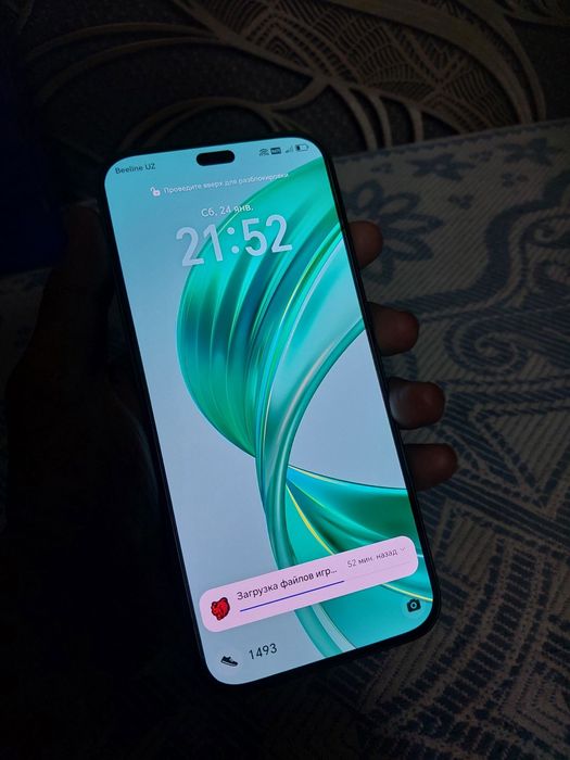 Honor X8b sotiladi holati ideal korobka dokument full