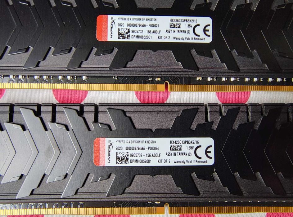 Memorie Ram HyperX Predator Black 16GB (2x8) DDR4 2666MHz CL13.