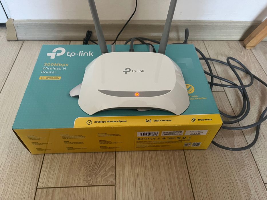 Рутер TP-Link TL-WR840N, 300Mbps