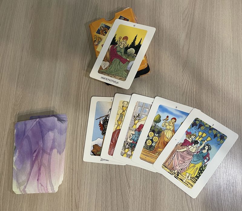 Карты Таро Уэйта и Манара