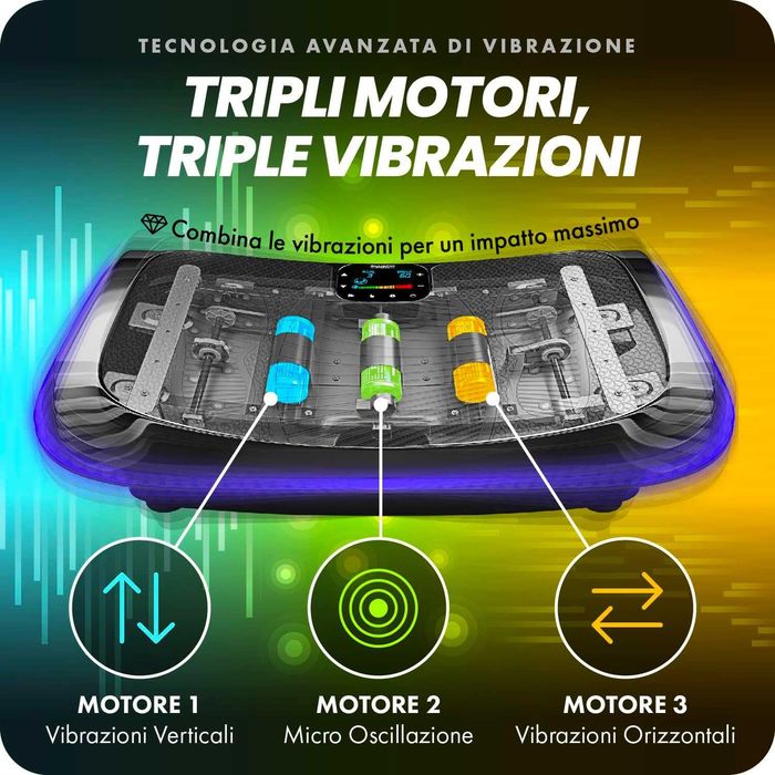 Platformă vibratoare Bluefin® 4D pentru slăbire