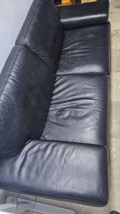 Canapea din piele naturală – stare foarte bună