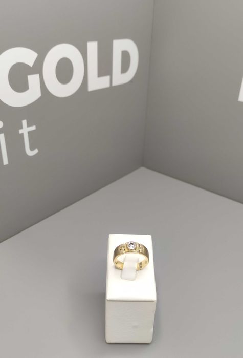 Inel aur 18 Karate cu diamant (7.70 grame) ID1425-AG2