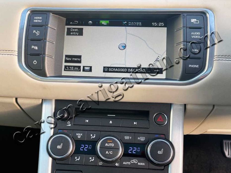 Ъпдейт на навигация Land Range Rover Sport Freelander Discovery Evoque