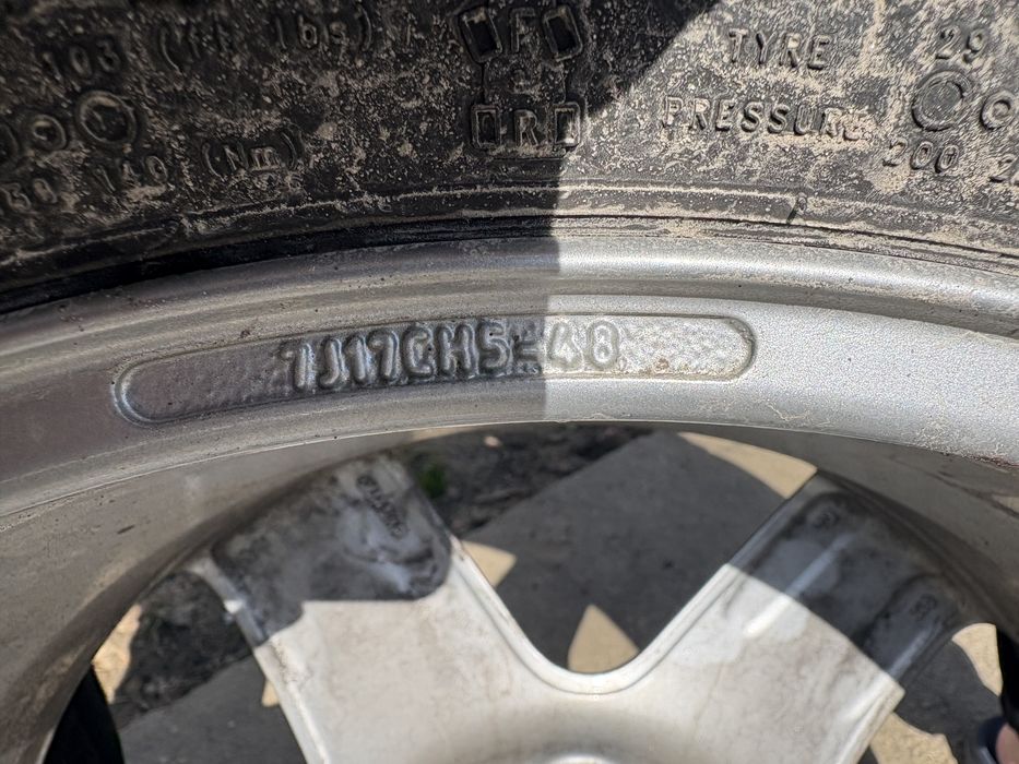 Jante 17 5x108 de pe un peugeot 508