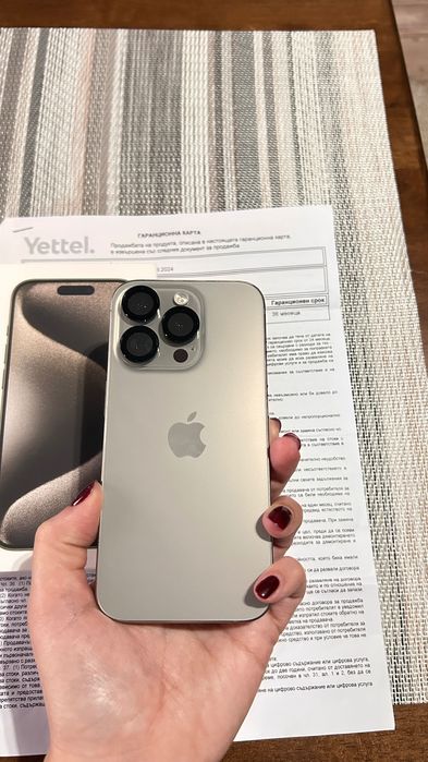 İphone 15 pro 128 gb natur titan