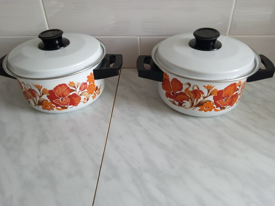 Set de 2 oale cu capac