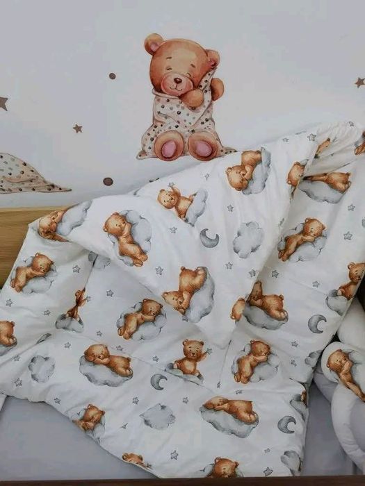 Завивка изработена от ранфорс 100%памук и пълнеж силиконова вата