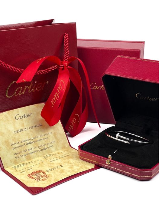 Гривна Cartier сребърна пълен сет