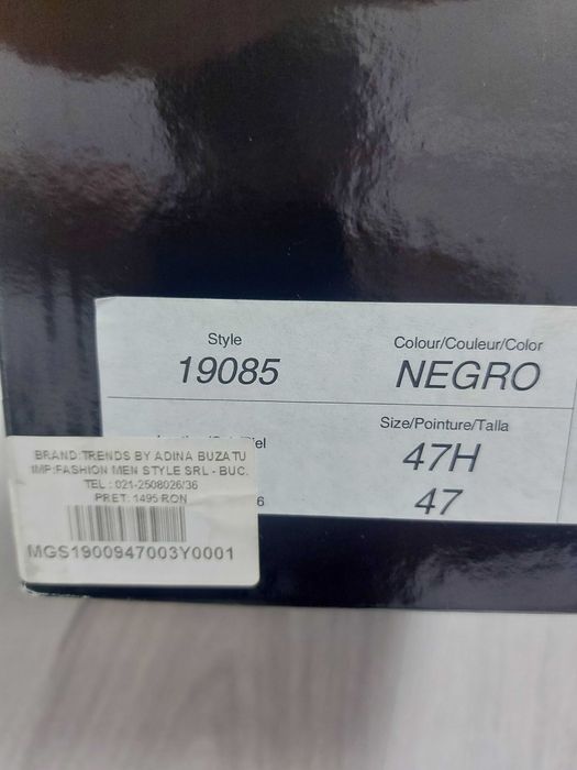 Pantofi eleganți Magannni nr 47