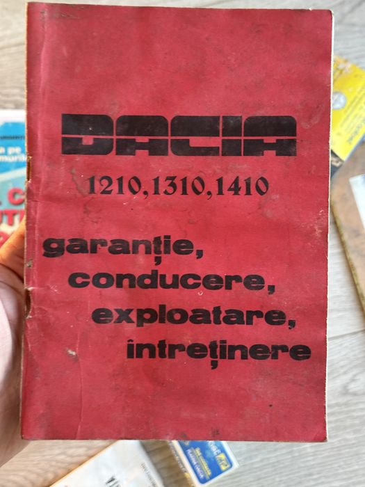 Colectie Auto Dacia UAP Manuale Piese Acte