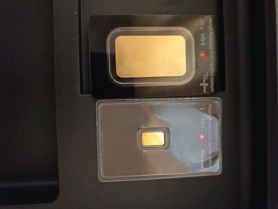 Златни кюлчета аргор Хераеус