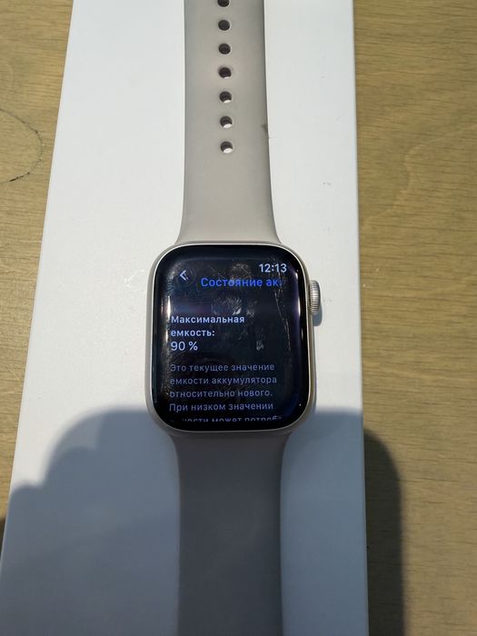 Apple watch series 8 41mm акб 90%