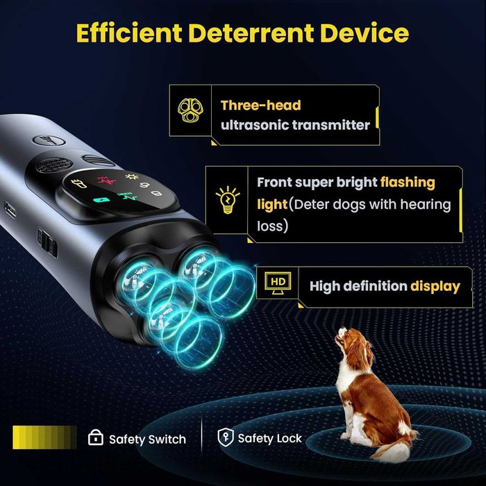 Anti Bark Device – ултразвуков кучегон против лай с LED светлина