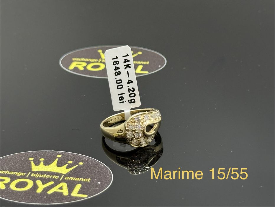 Bijuteria ROYAL : Inel AUR 14K / 4.2 GR