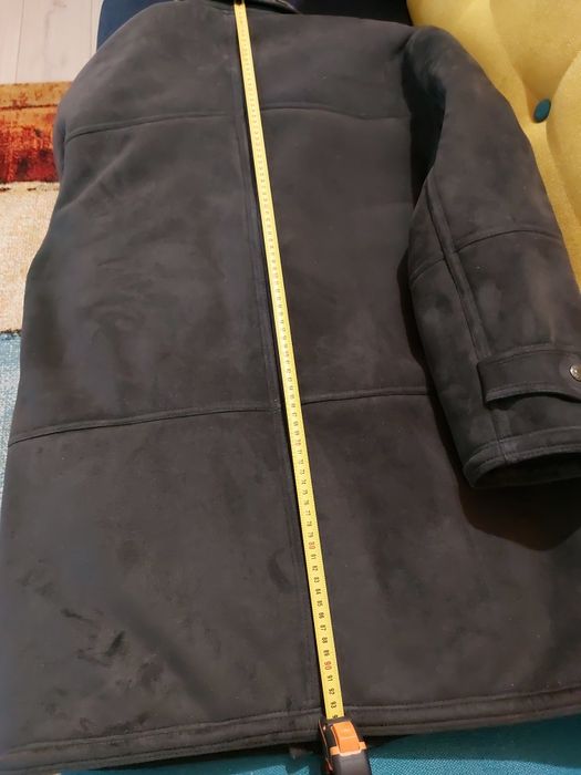 Cojoc din piele ecologica marimea  50 - 52 culoare gri