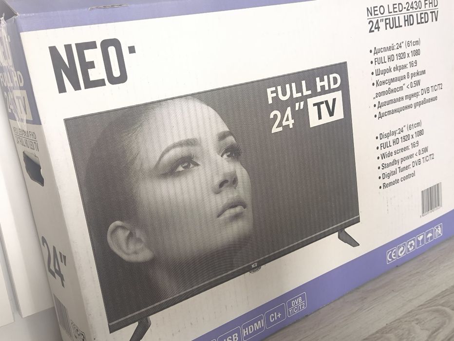Телевизор NEO Led 24инча