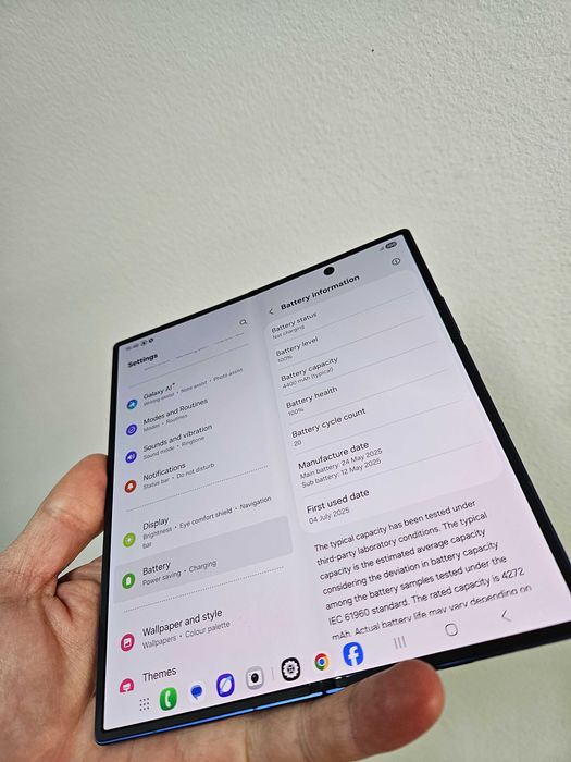 Samsung Galaxy Z fold 7, 256 Gb, 512 Gb, 1 ciclu bateria, Garantie.