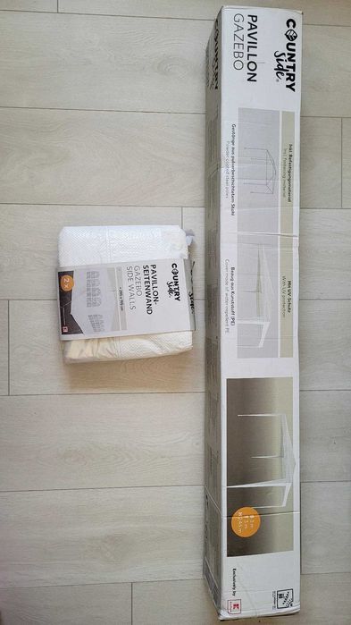 Pavilion Gazebo + 2 pereti laterali, marca Country Side, noi, sigilati