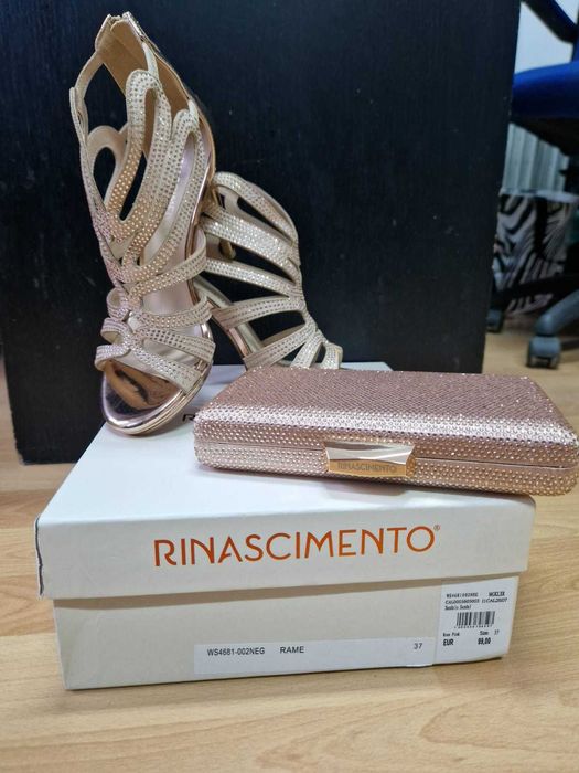 Set sandale -Cluctch Rinascimento