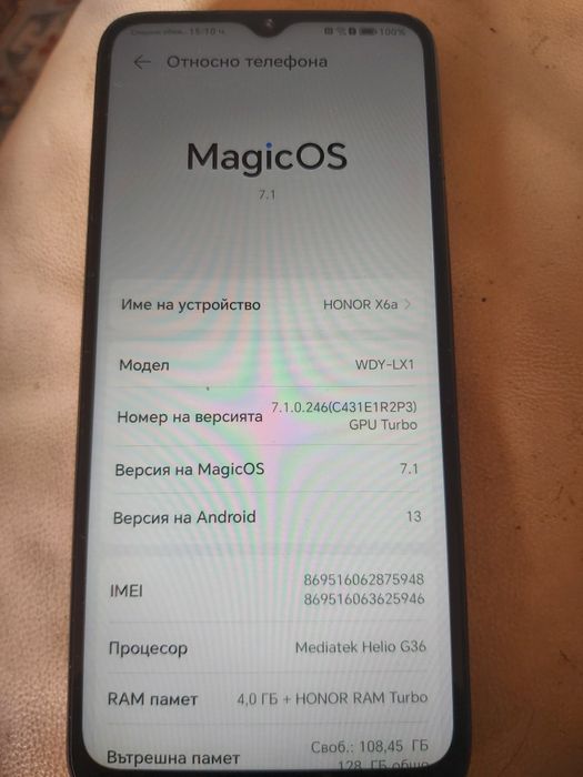 Huawei Honor X6a Смарт телефон