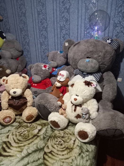 Мягкие игрушки выс. качества-мишка Тедди,шрэк,Ледниковый период,Мадага