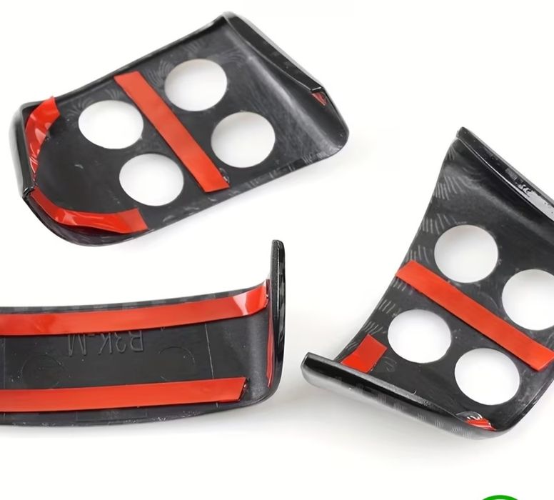 VW Golf 5 MK5, Passat B6, Jetta, Tiguan 2007-2011, Caddy 2006-2010/2010  için ABS Karbon Fiber kapaci