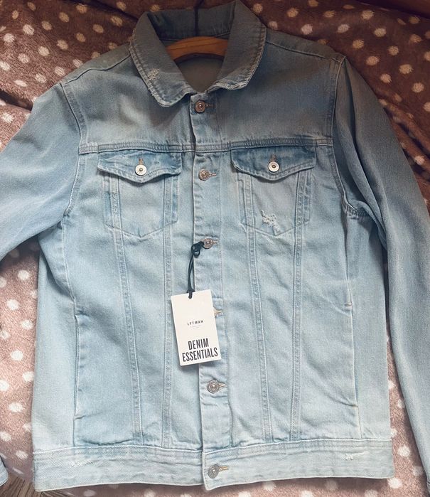 Ръчно рисувано дънково яке