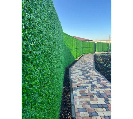 Газон ва ландшафт девор