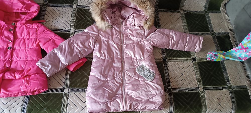 Куртки на девочку с 5 до 7 лет