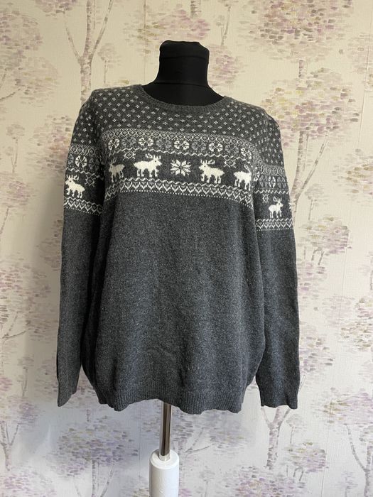 Bluza/Pulover dama gros/iarna/lana merinos Marie Lund L/XL