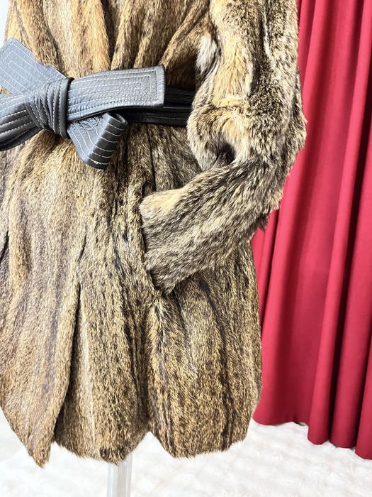 Haina din blana naturala de Lynx marimea M