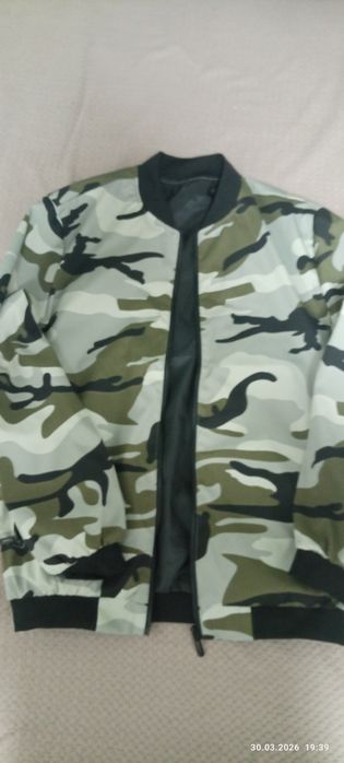 Ветровка бомбер камуфляж