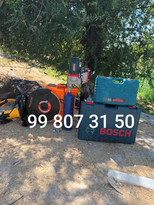 Perforator xizmati teshik teshish beton kesish Arrada eshik ochish