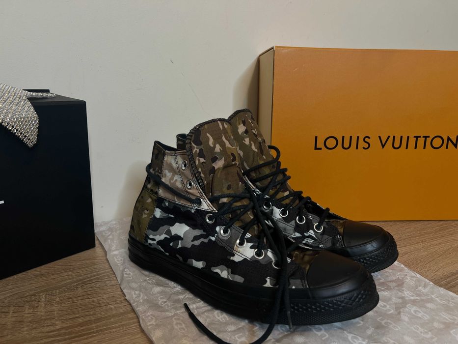 ОРИГИНАЛНИ - Мъжки камуфлажни кецове Converse, номер 45 – като НОВИ