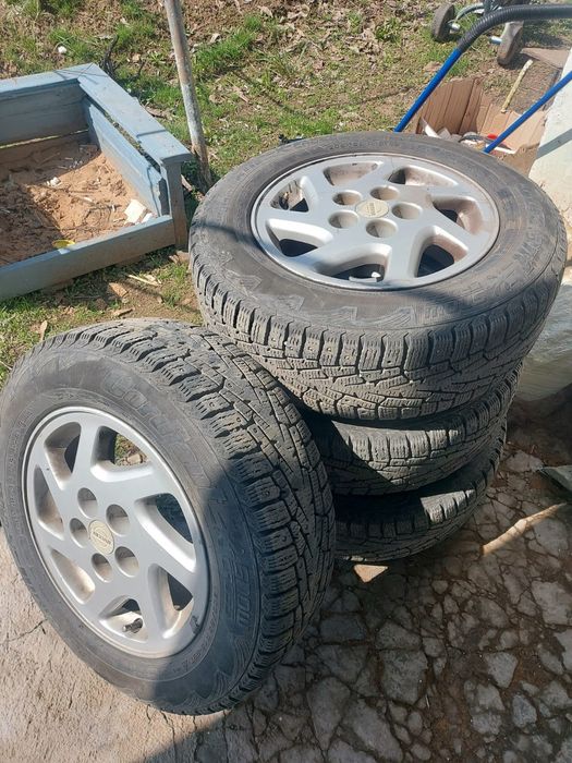 Диски с резиной шипованые