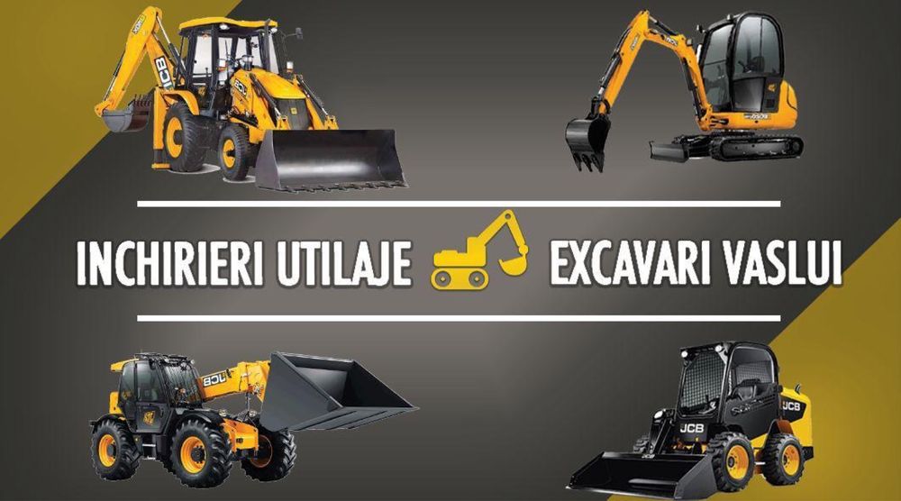 Inchiriez utilaje de constructii