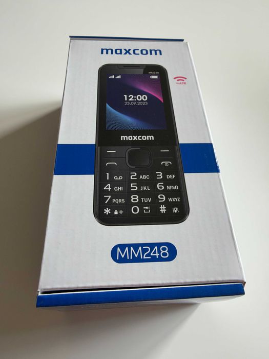 Telefon Maxcom MM248 4G, Dual SIM, nou, sigilat, ieftin
