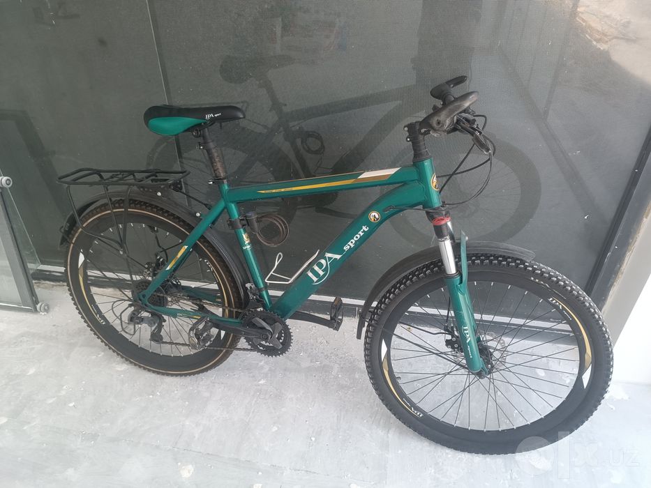 Velosiped yangi bir qol minilgan